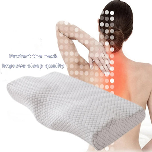 Orthopedic Neck Foam Pillow, Relieving Head A Neck Pain