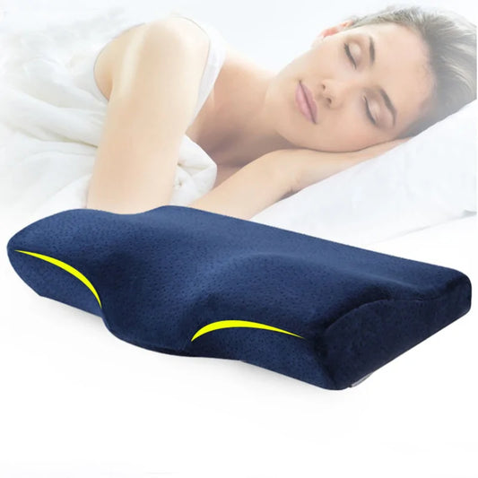 Orthopedic Neck Foam Pillow, Relieving Head A Neck Pain